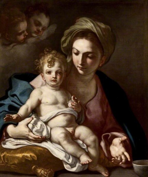 Virgin and Child, 1725, Francesco Solimena