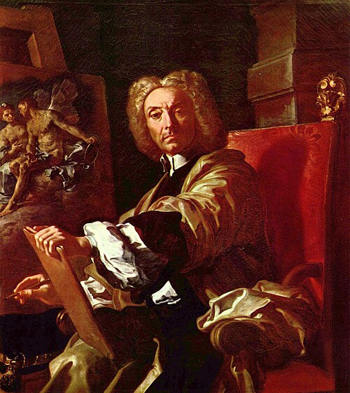 Selbstporträt, 1715, Francesco Solimena