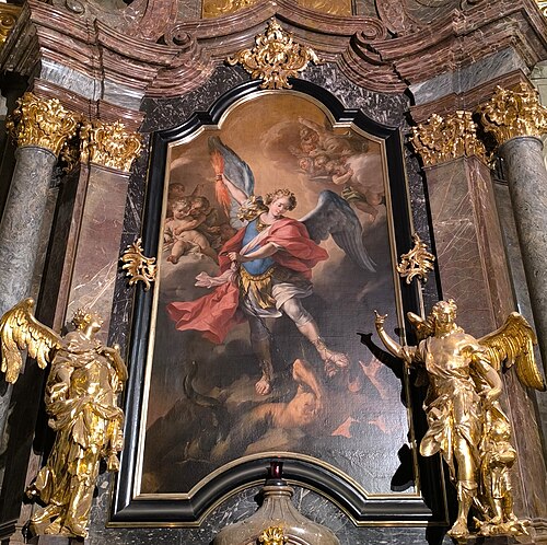 Archanděl Michaelbojuje s ďáblem, , Francesco Solimena