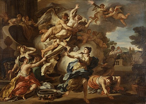 The Abduction of Orithyia, 1730, Francesco Solimena