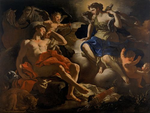 Diana et Endymion, 1705, Francesco Solimena
