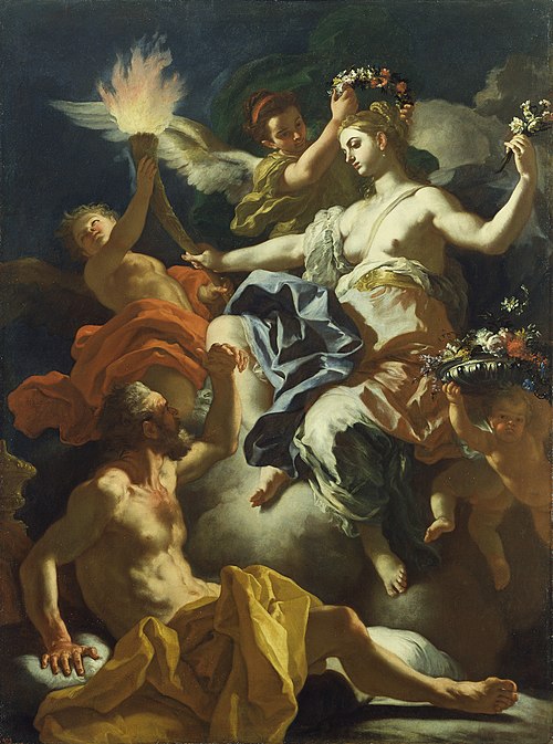 Aurora Taking Leave of Tithonus, 1704, Francesco Solimena