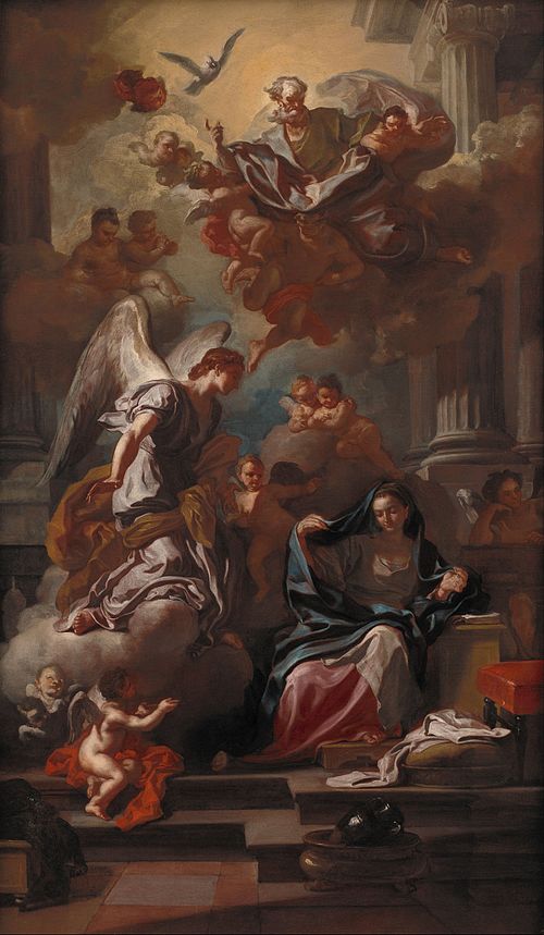 L'Annonciation, 1500, Francesco Solimena