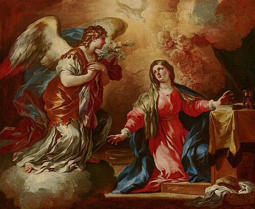 L'Annonciation, 1693, Francesco Solimena