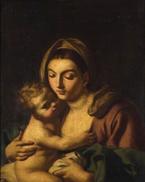 Virgin and Child, 1727, Francesco Solimena