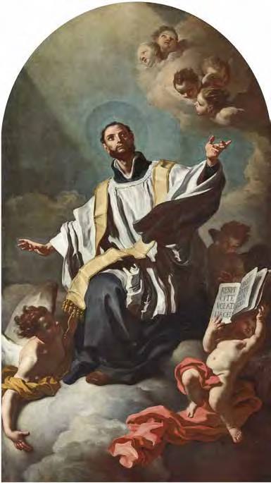 Saint Cajetan in glory, 1725, Francesco Solimena