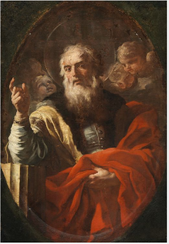 Saint Simplicius, 1690, Francesco Solimena