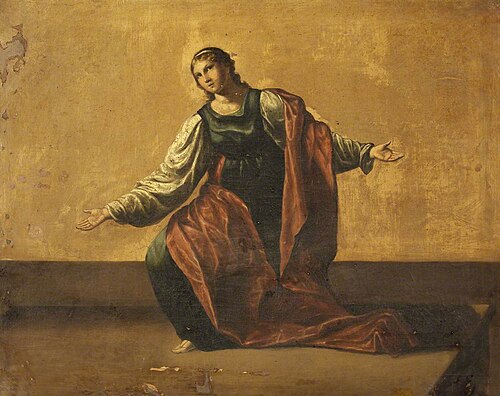 The Virgin in Adoration, , Rolinda Sharples