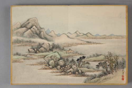 允禧山水册, , Yunxi