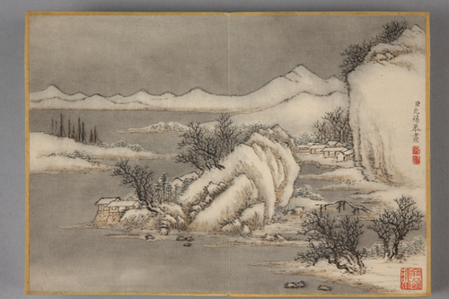 允禧山水册, , Yunxi