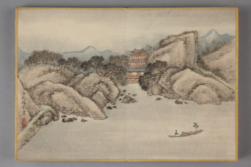 允禧山水册, , Yunxi
