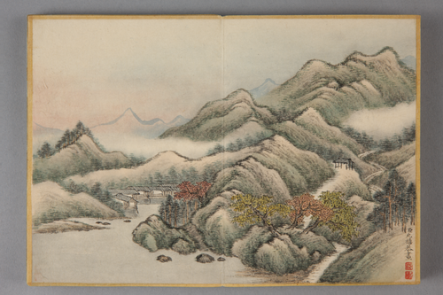 允禧山水册, , Yunxi