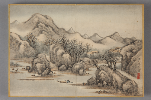 允禧山水册, , Yunxi