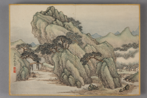 允禧山水册, , Yunxi