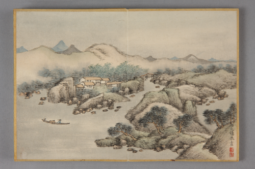 允禧山水册, , Yunxi
