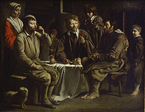 Repas de paysans, 1642, Louis Le Nain