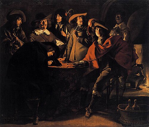 La Tabagie, 1643, Louis Le Nain