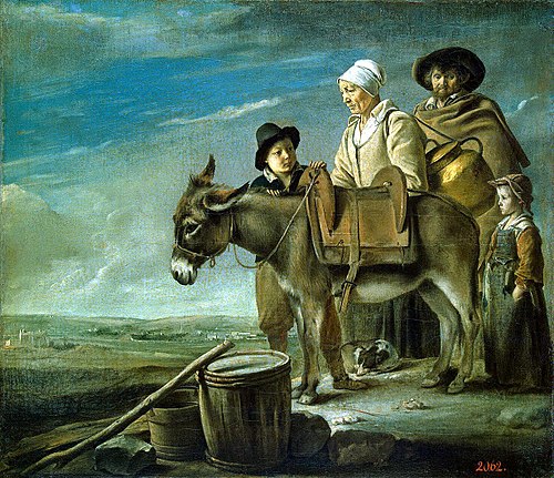 La Famille de la laitière, 1640, Louis Le Nain