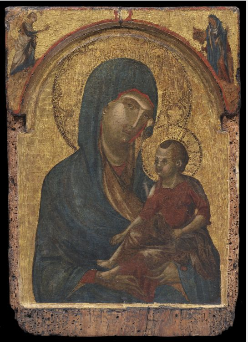 Virgin and Child with Annunciation, 1310, Maître de Badia a Isola