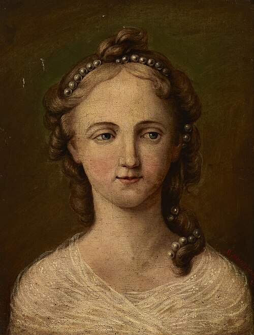 Portrait of Sister Fryderyka Maszkowska, 1850, Marceli Maszkowski