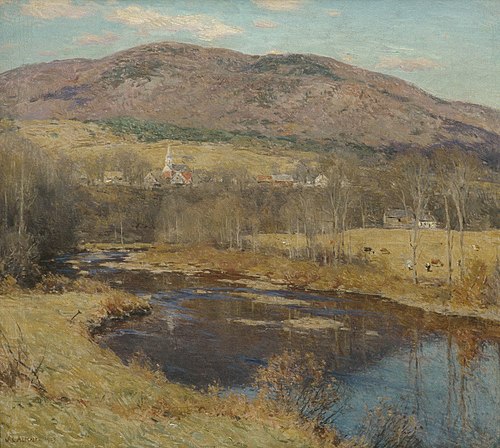 The North Country, 1923, Willard Metcalf