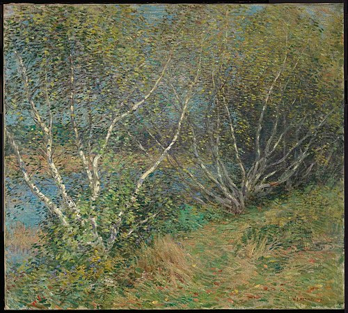 The Birches, 1906, Willard Metcalf