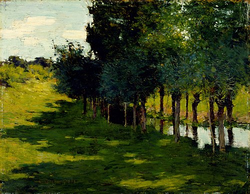 Sunlight and Shadow, 1888, Willard Metcalf
