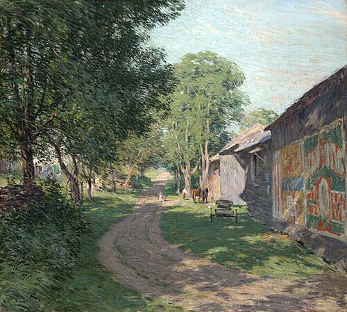 Midsummer Shadow, 1911, Willard Metcalf