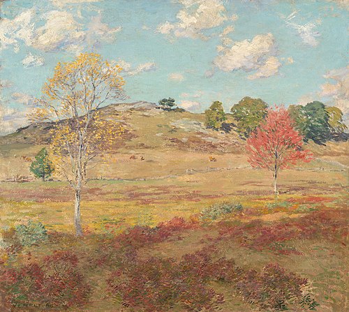 Early Autumn, 1905, Willard Metcalf