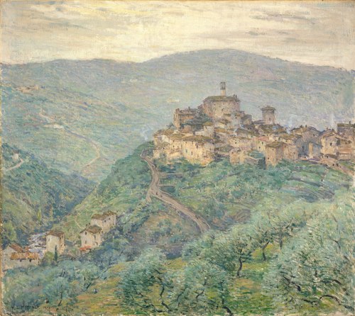 Pelago-Tuscany, 1913, Willard Leroy Metcalf