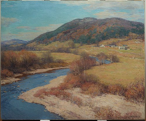 Indian Summer, Vermont, 1922, Willard Leroy Metcalf