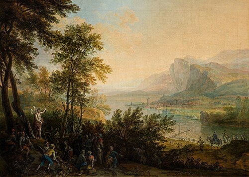 The Sermon of John the Baptist, , Franz Joachim Beich