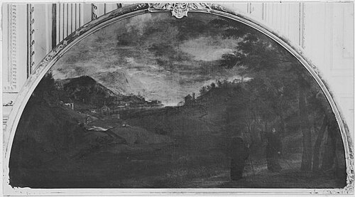 Der hl. Augustinus mit einem Begleiter, 1730, Franz Joachim Beich
