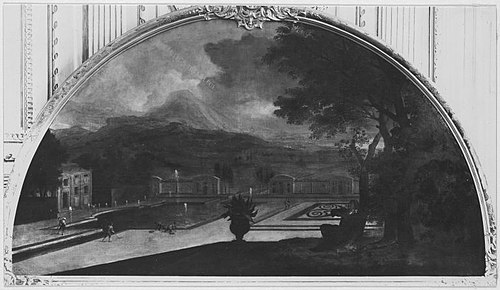 Der hl. Augustinus im Garten, 1730, Franz Joachim Beich