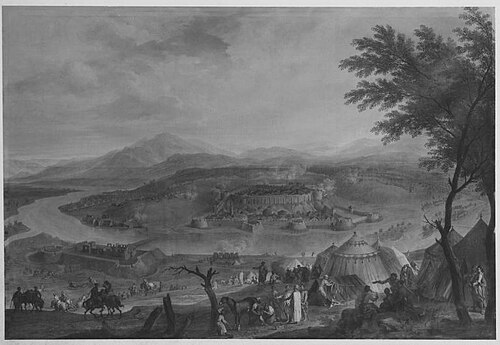 Die Eroberung der Festung Gran 1683, 1722, Franz Joachim Beich