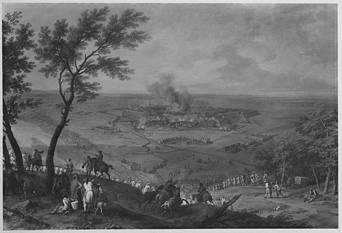 Die Eroberung der Festung Neuhäusl 1685, 1722, Franz Joachim Beich