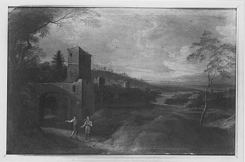 Abendlandschaft (Art des), 1706, Franz Joachim Beich