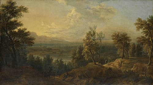 Abendlandschaft, 1706, Franz Joachim Beich