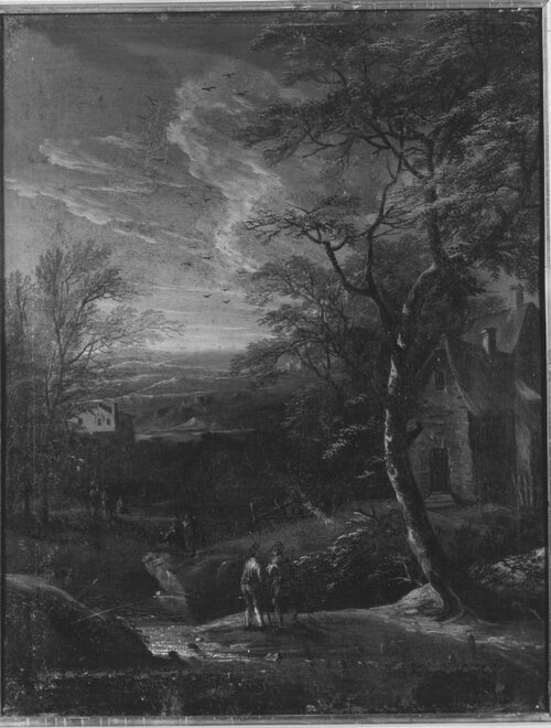 Abendlandschaft (zugeschrieben), 1706, Franz Joachim Beich