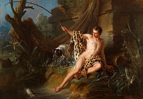 Le Pêcheur et le petit poisson, 1739, Jean-Baptiste Oudry