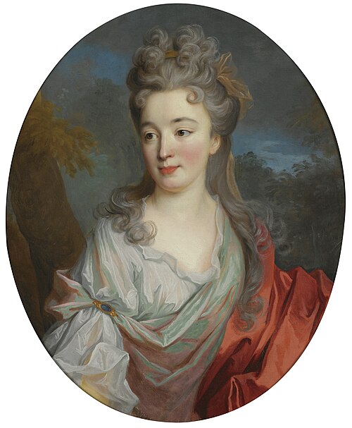 Portrait d'une dame, 1750, Jean-Baptiste Oudry