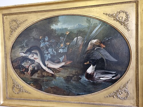Canards et poissons, 1726, Jean-Baptiste Oudry