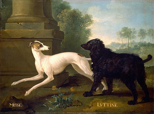 Misse et Luttine, 1729, Jean-Baptiste Oudry
