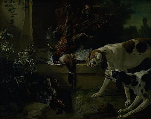 Hounds with Wild-Fowl and Game, 1726, Jean-Baptiste Oudry