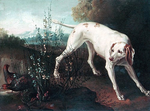 Perro y perdices, , Jean-Baptiste Oudry