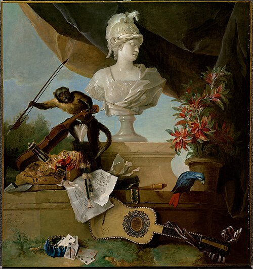 Allegory of Europe, 1722, Jean-Baptiste Oudry