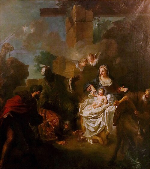 L'Adoration des Mages, 1717, Jean-Baptiste Oudry