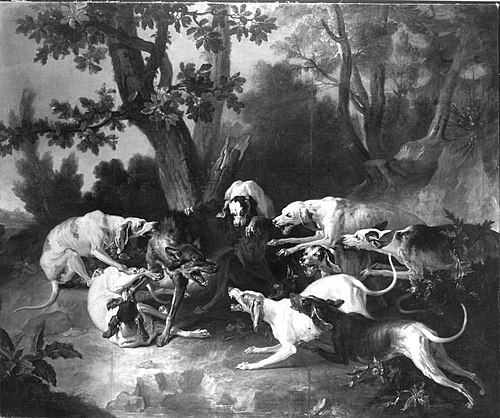 Wolfshatz, 1724, Jean-Baptiste Oudry