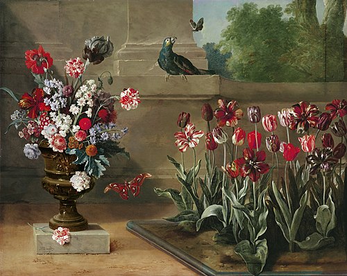 Corner of Monsieur de la Bruyere's Garden, 1744, Jean-Baptiste Oudry