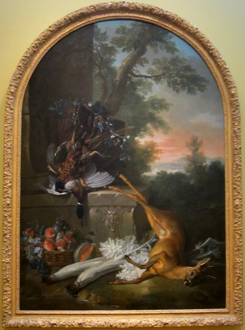 Still-life with Game in a Landscape, 1730, Jean-Baptiste Oudry